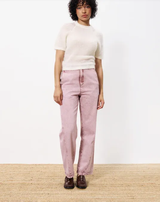 ALITA BURGUNDY JEANS - FRNCH