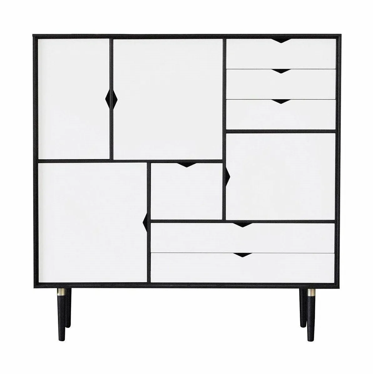 Andersen Furniture S3 Cabinet Black, White Front