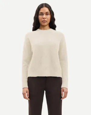 ANOUR KNIT CREAM - SAMSOE