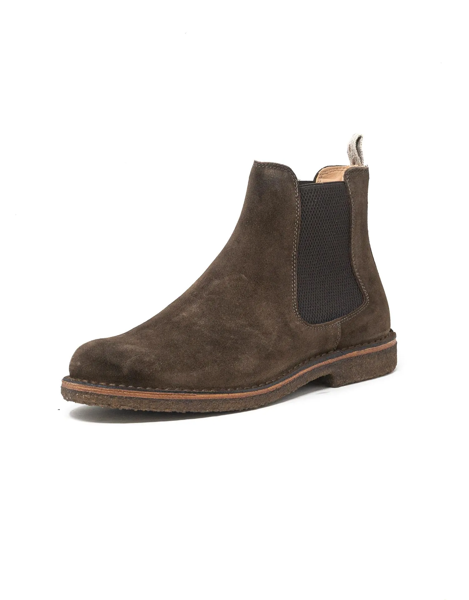 Astorflex Bitflex Suede Chelsea Boot Dark Chestnut
