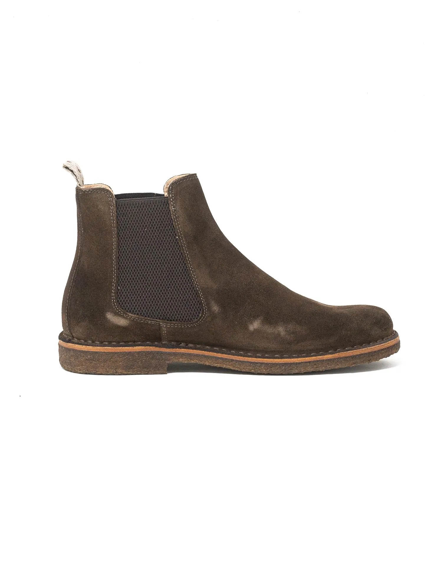 Astorflex Bitflex Suede Chelsea Boot Dark Chestnut