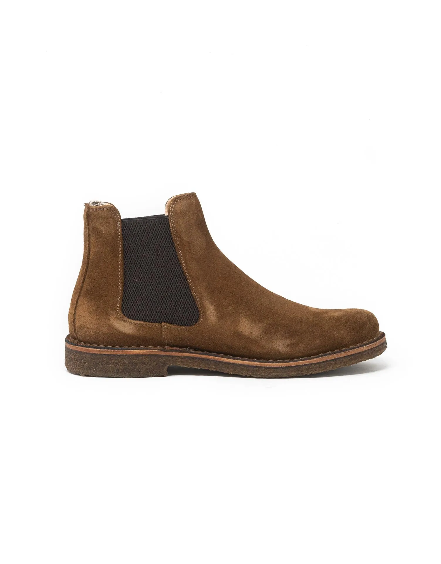 Astorflex Bitflex Suede Chelsea Boot Dark Khaki