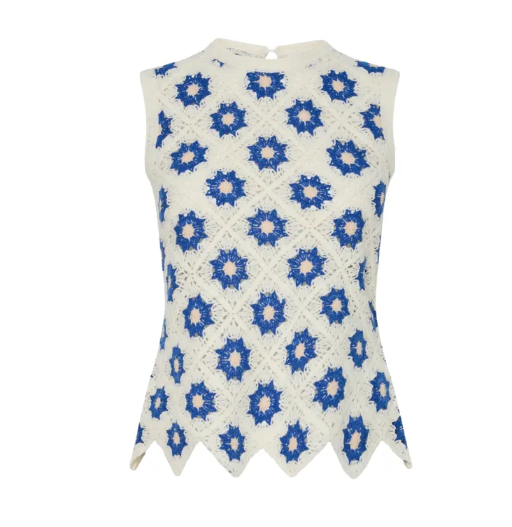 BALIS CROCHET TOP - YAS