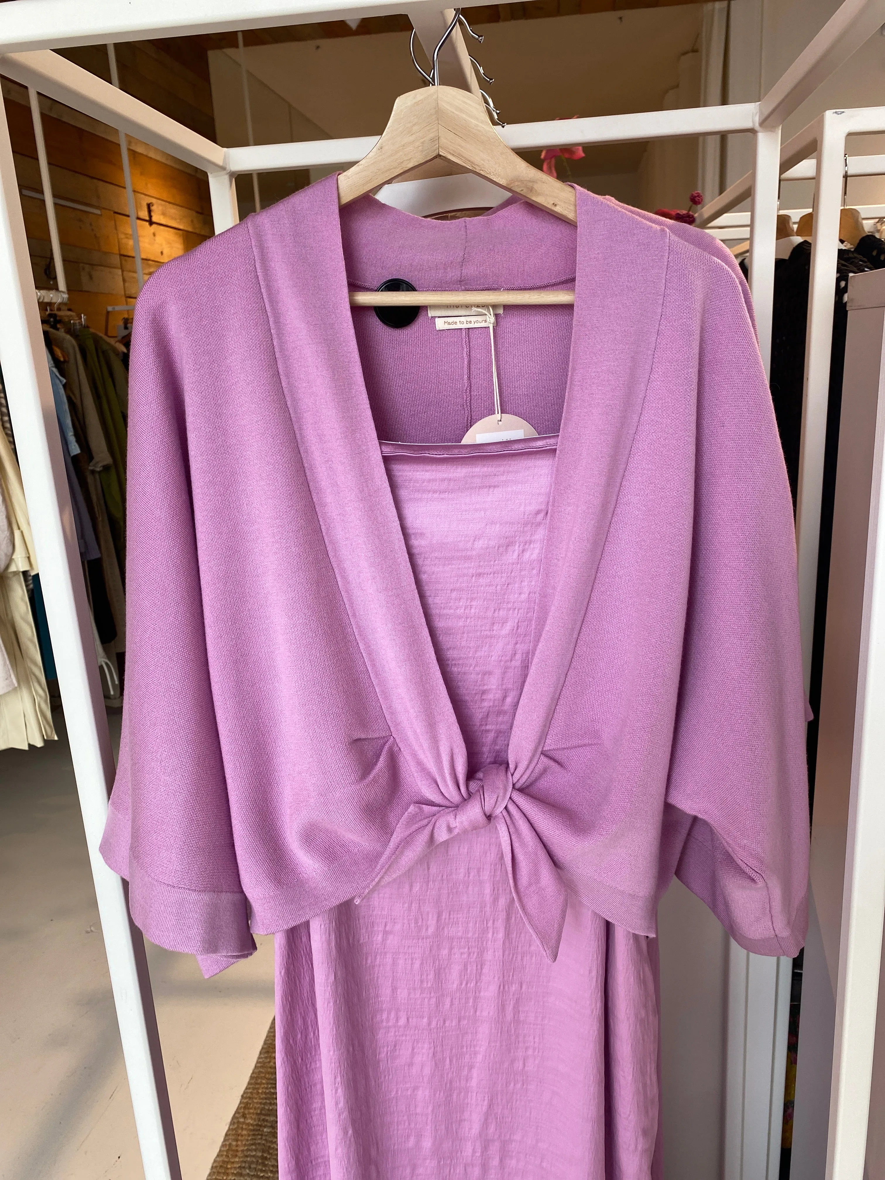 BORA BORA KIMONO - soft berry  - MARCH23
