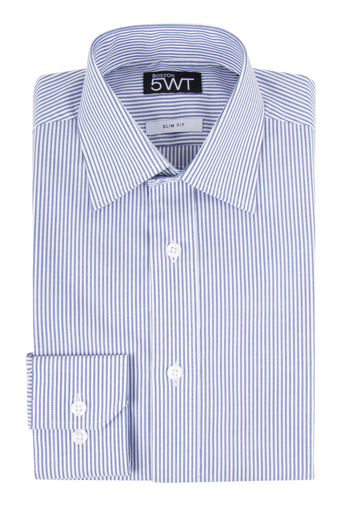 Boston Liberty Business Navy Stripe Shirt
