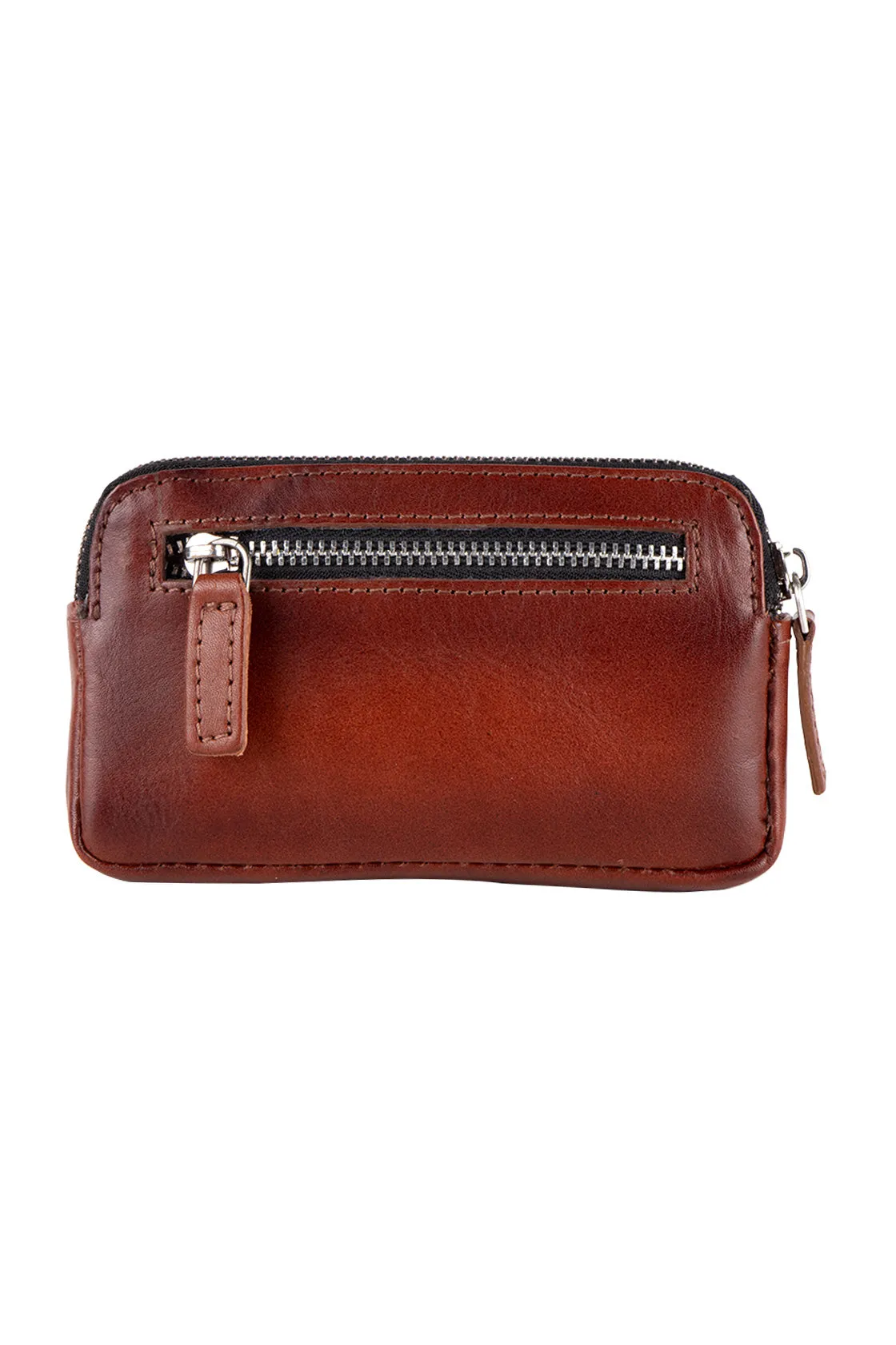 Bugatti Domus Key Case Cognac
