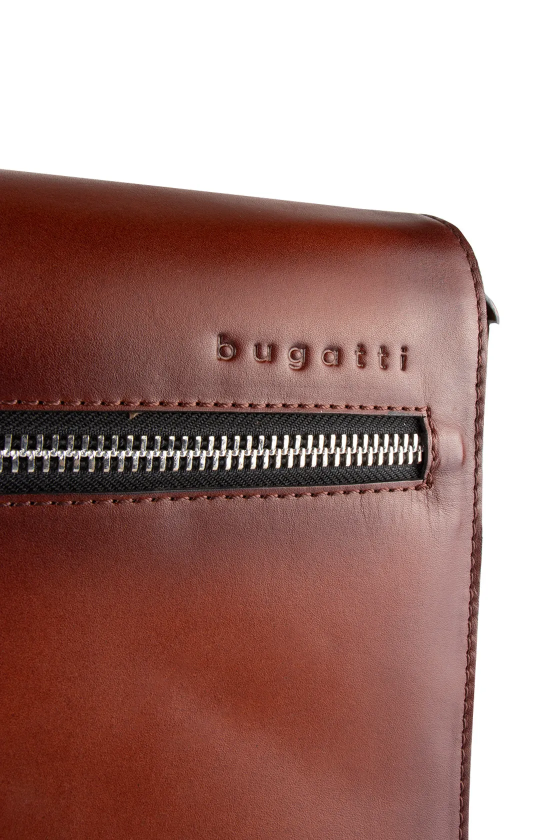 Bugatti Domus Messenger Bag Cognac