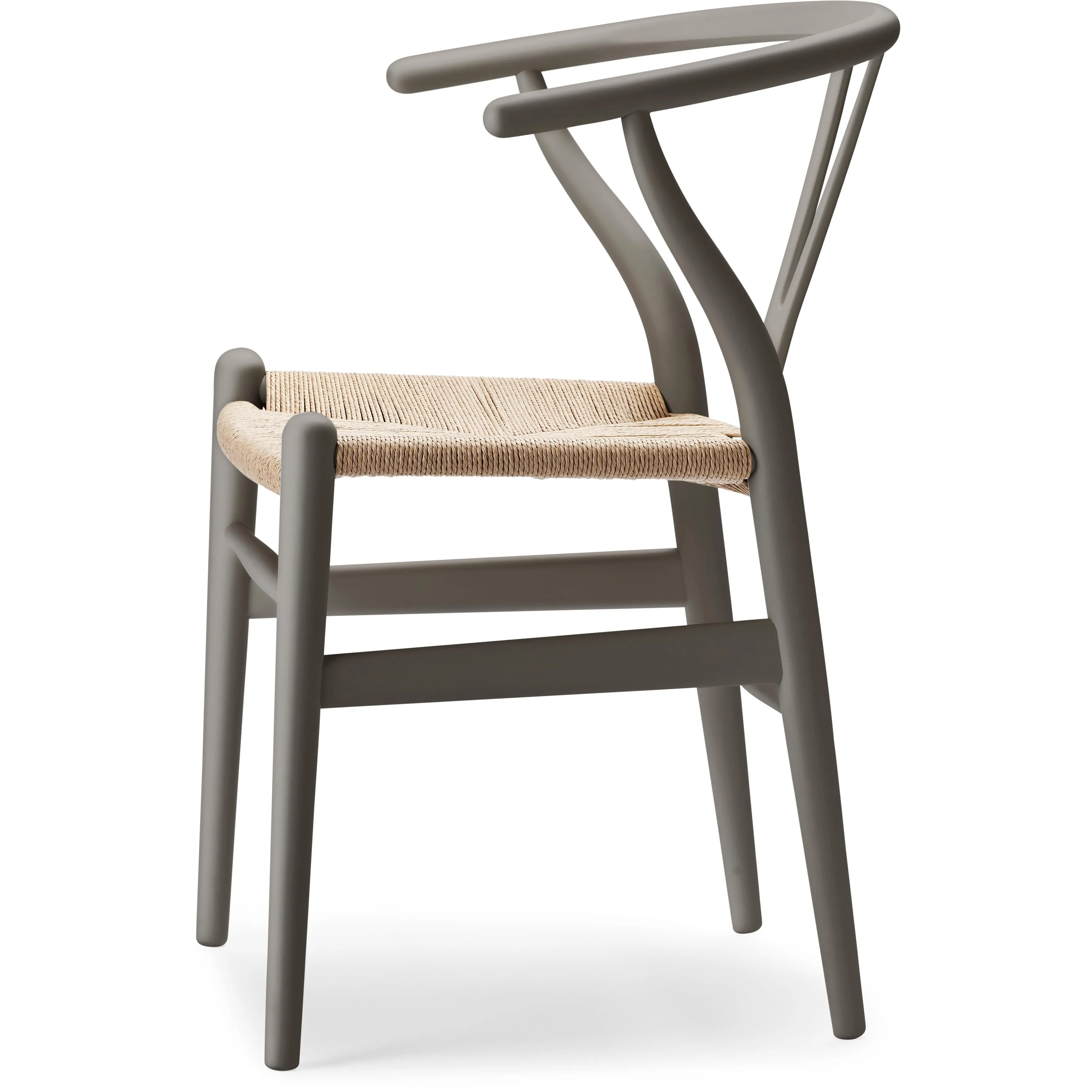 Carl Hansen Ch24 Wishbone Chair Beech Special Edition, Natural Cord/Soft Slate