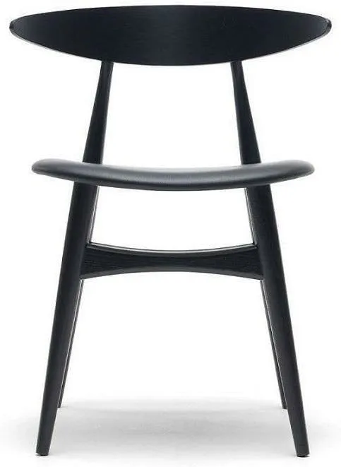 Carl Hansen Ch33 P Chair, Black Beech/Sif 98