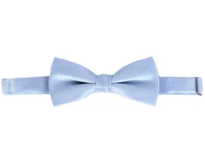 Carlo Visconti Blue Self Pattern Bow Tie