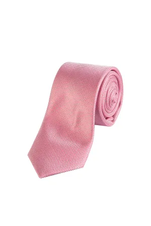 Carlo Visconti Dusty Rose Self Pattern Tie 7cm