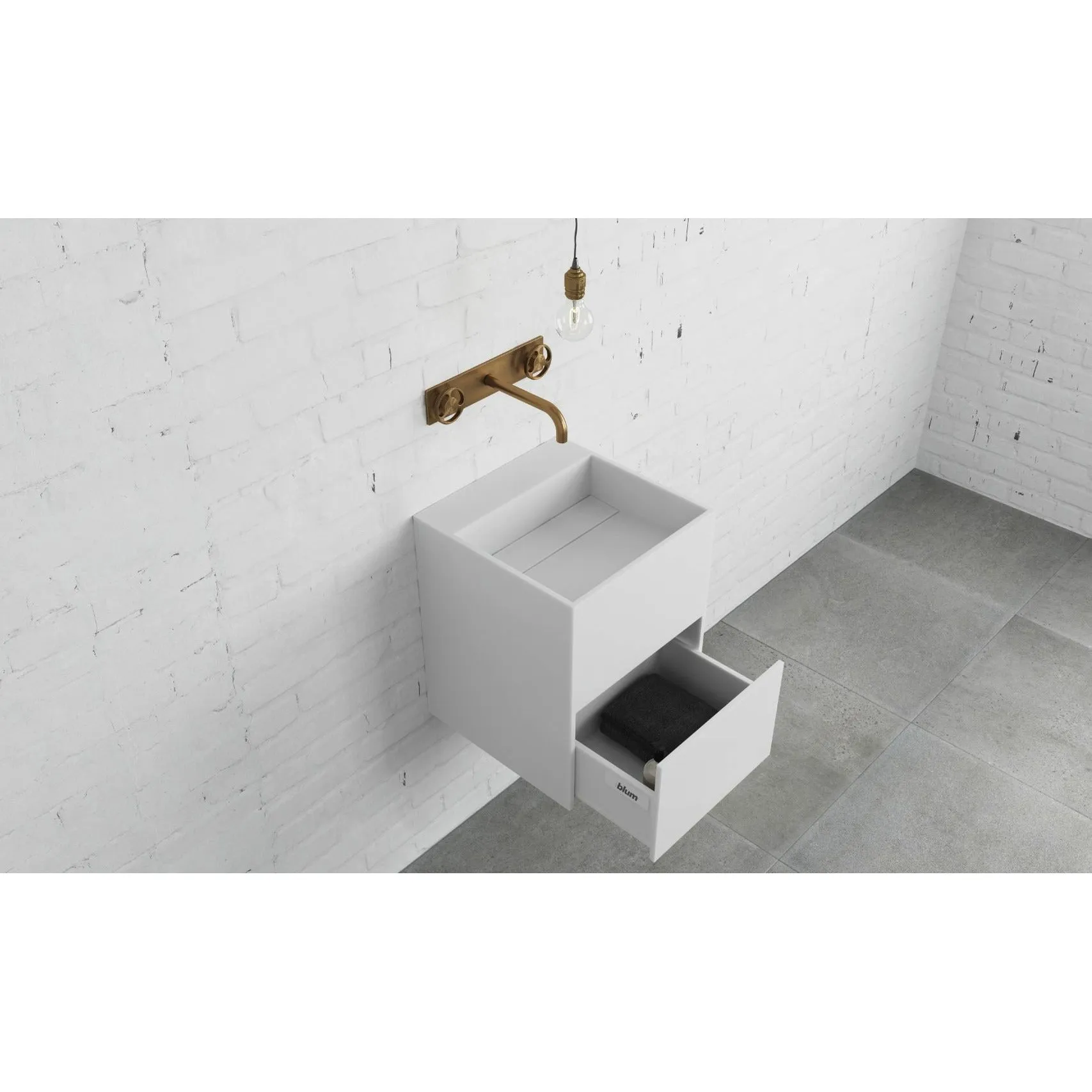 Copenhagen Bath Enköping Wash Basin, L40 Cm