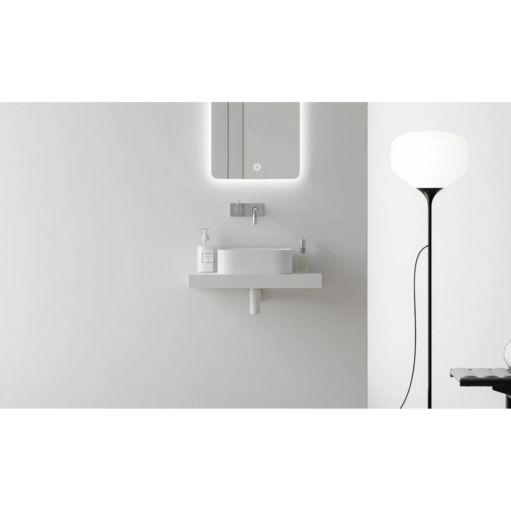 Copenhagen Bath Yuno Rail Wash Basin, L34 Cm