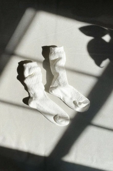 COTTAGE SOCKS - LINNEN