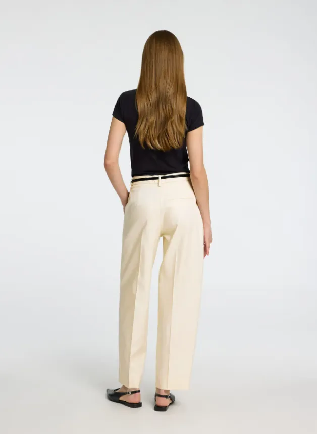 DORA-MERLA BARREL PANTS - SELECTED FEMME