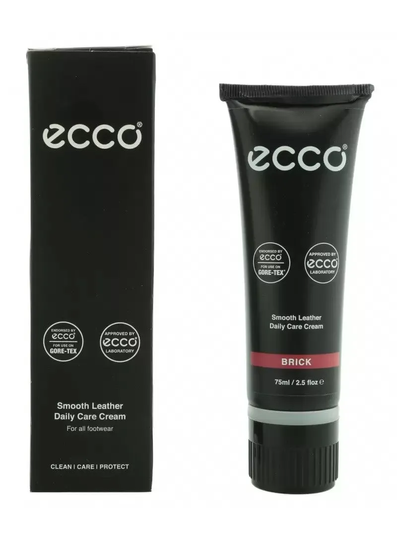 ECCO Smooth Leather Care Cream Brick