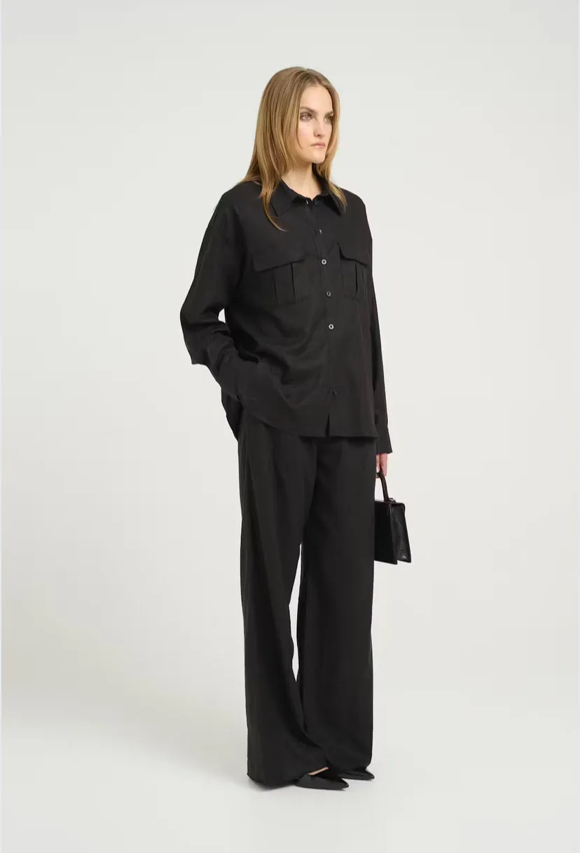 ELARAH LINNEN PANTS - GESTUZ