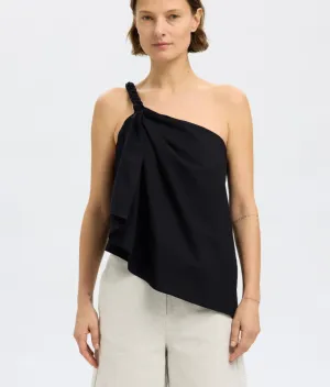 ESTHER BRAIDED ONE SHOULDER TOP