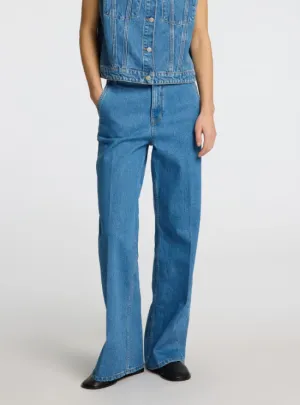 EVELYNE WIDE JEANS - SELECTED FEMME
