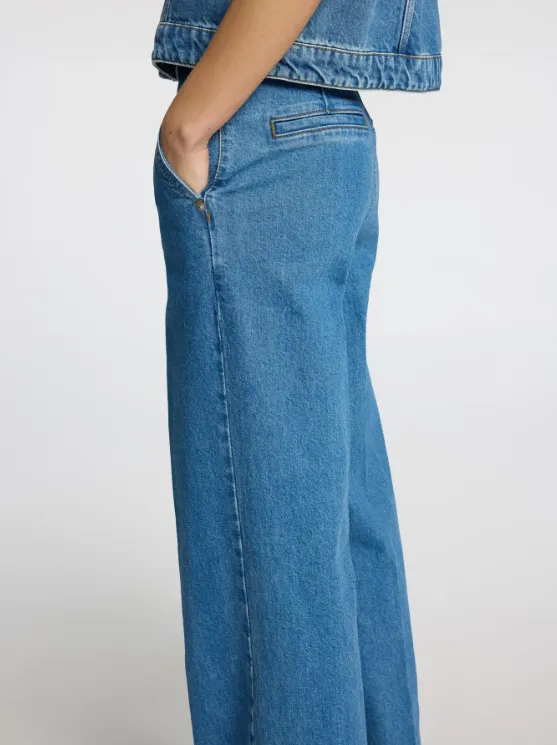 EVELYNE WIDE JEANS - SELECTED FEMME