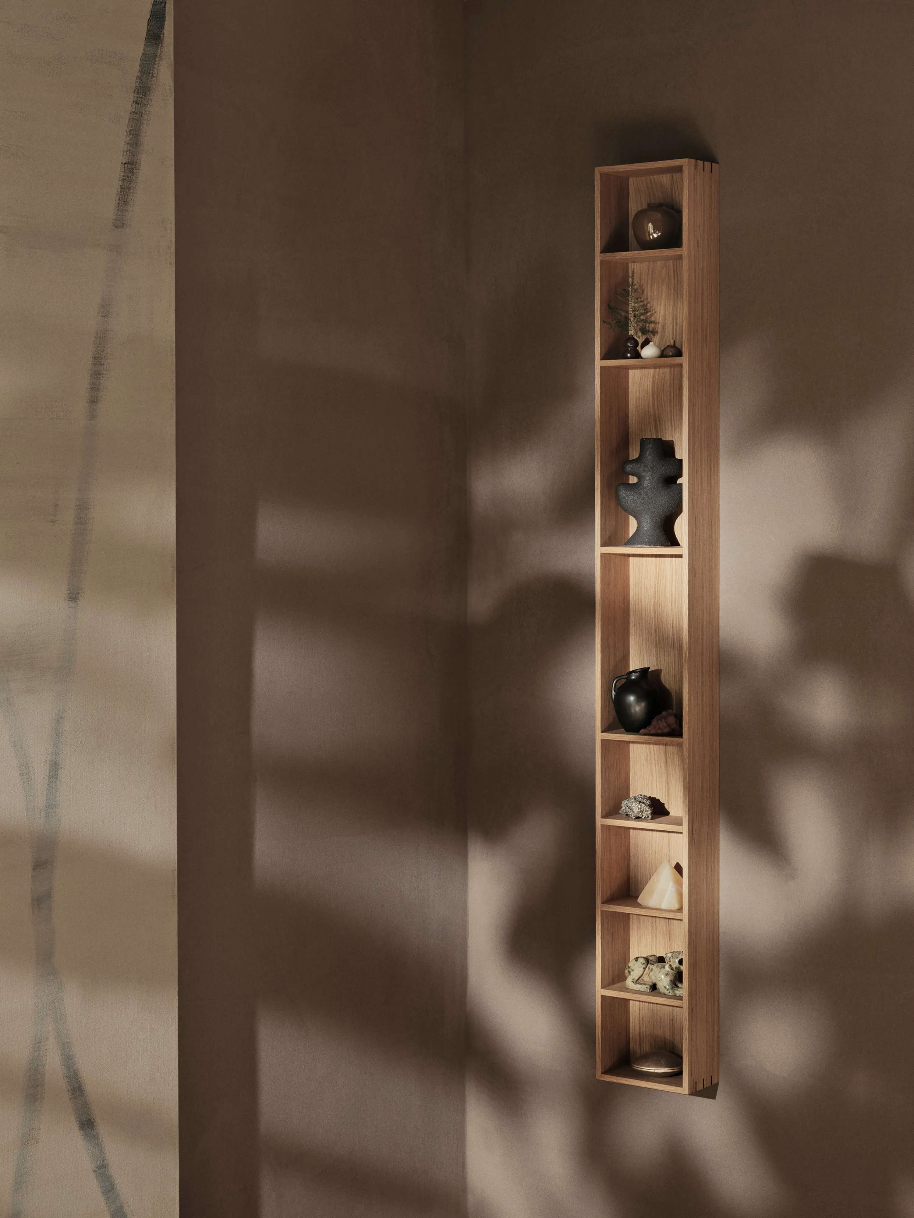 Ferm Living Bon Shelf Long Oiled Oak