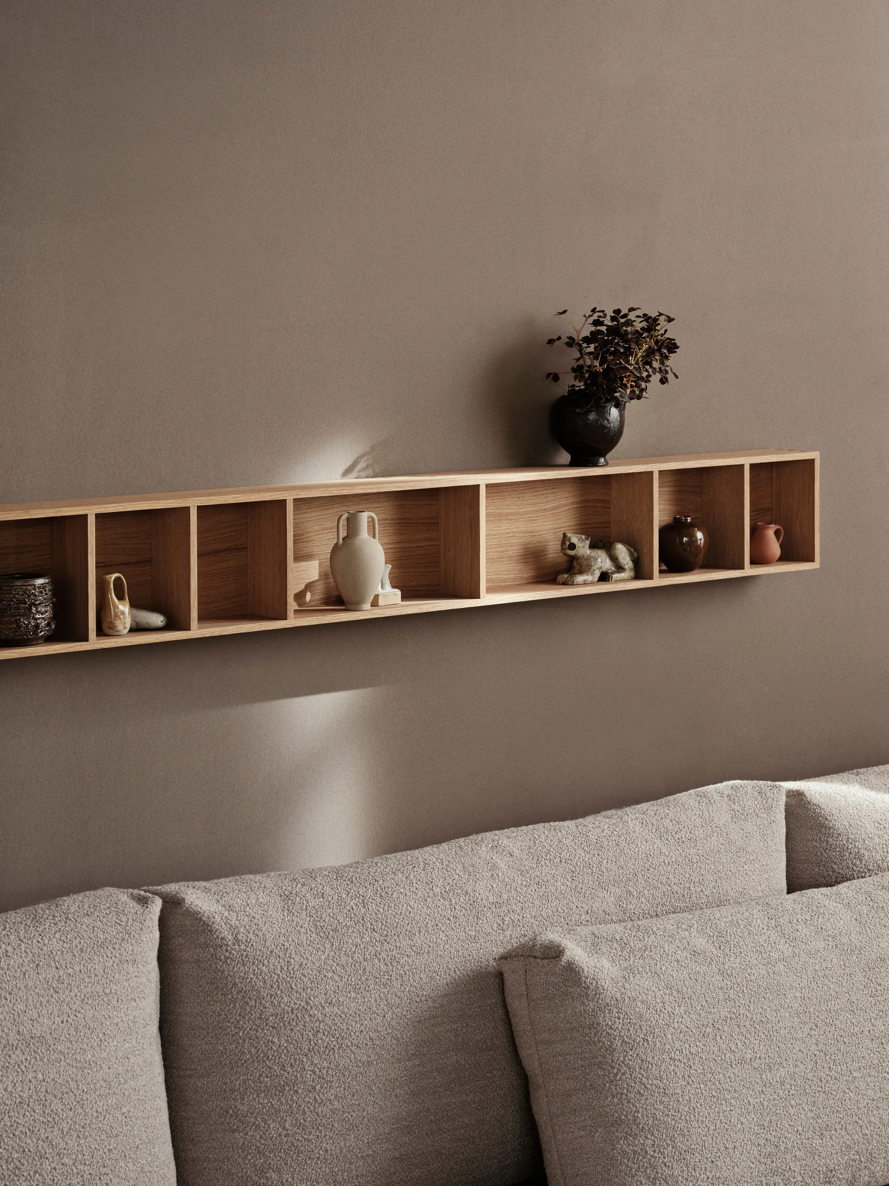 Ferm Living Bon Shelf Long Oiled Oak