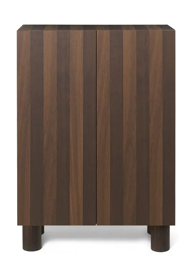 Ferm Living Post Storage Cabinet, Smoked Oak