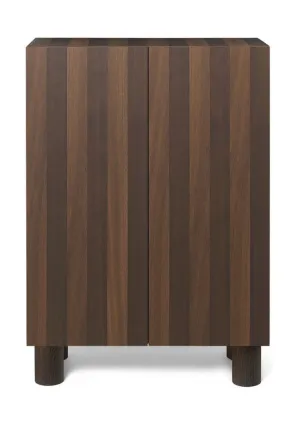 Ferm Living Post Storage Cabinet, Smoked Oak