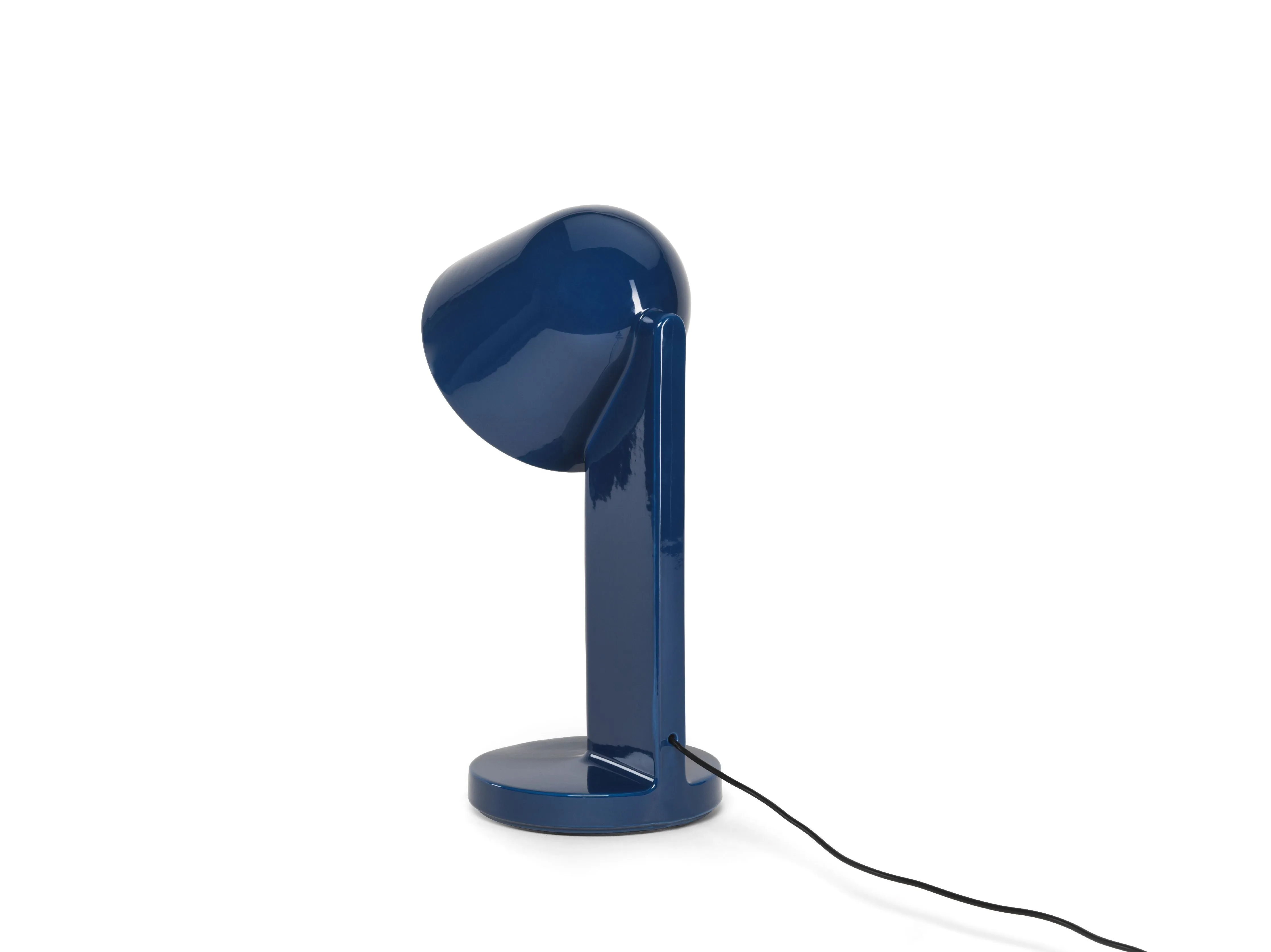 Flos Céramique Table Lamp Down, Navy Blue