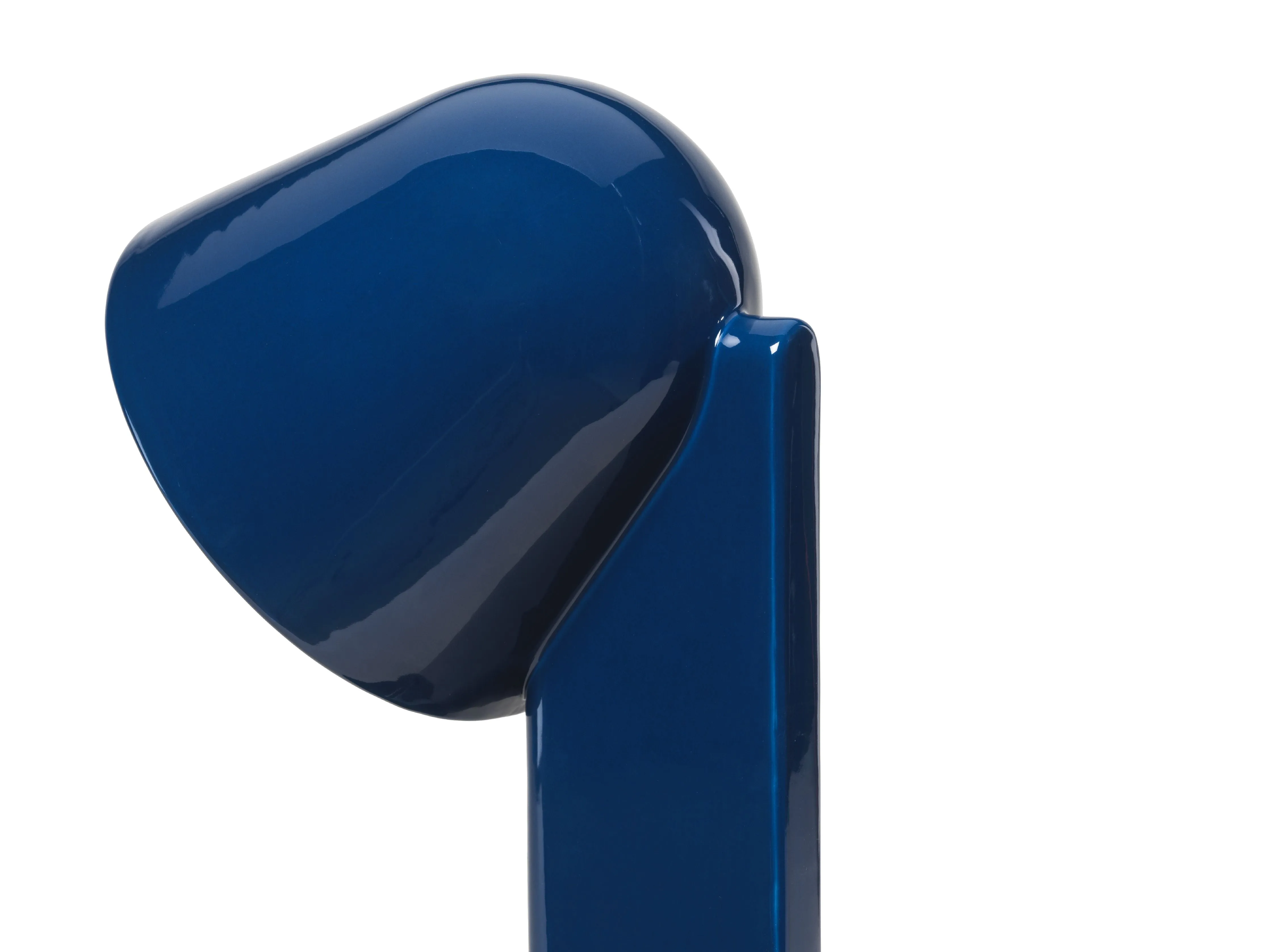 Flos Céramique Table Lamp Down, Navy Blue