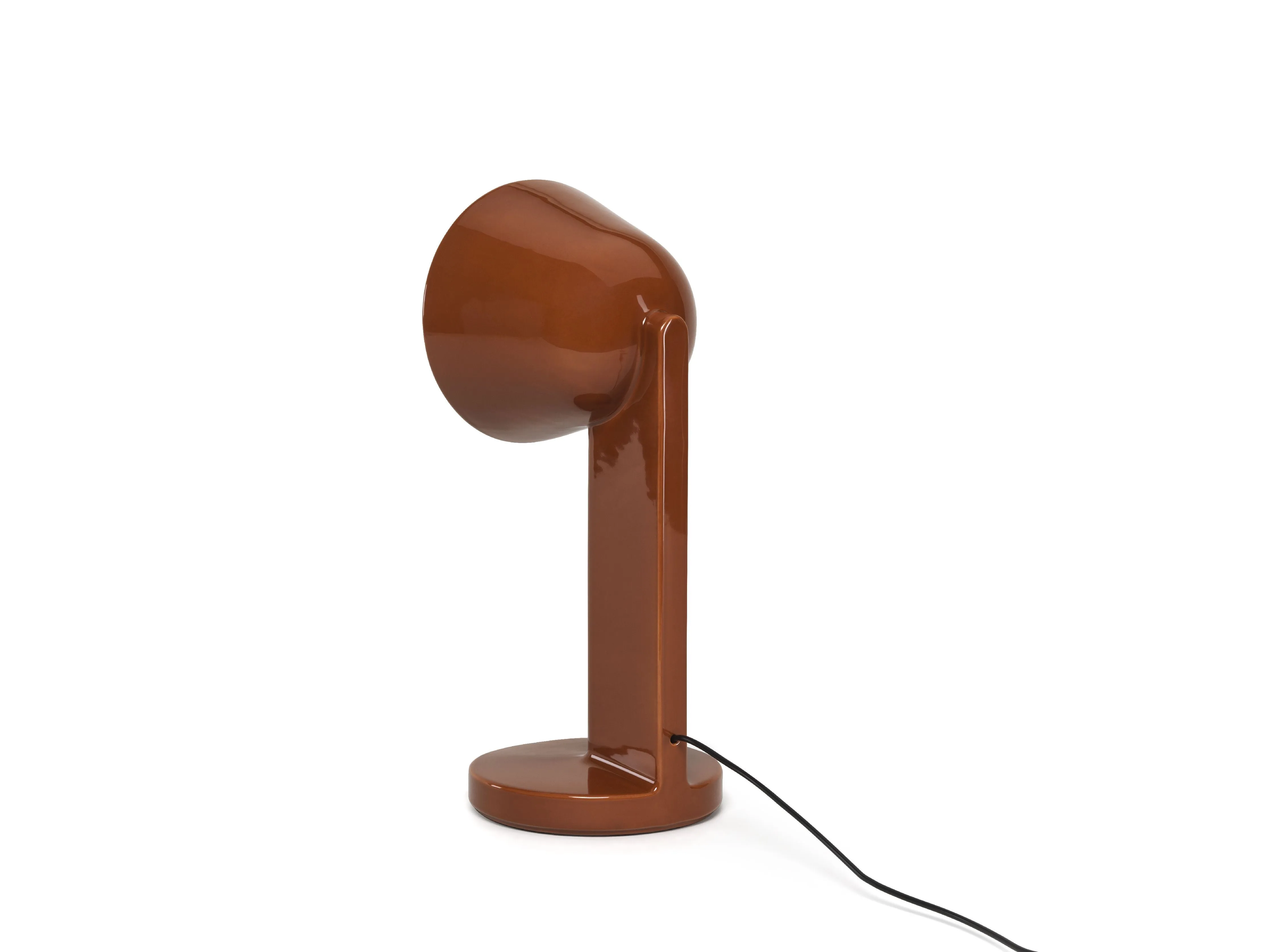 Flos Céramique Table Lamp Side, Rust Red