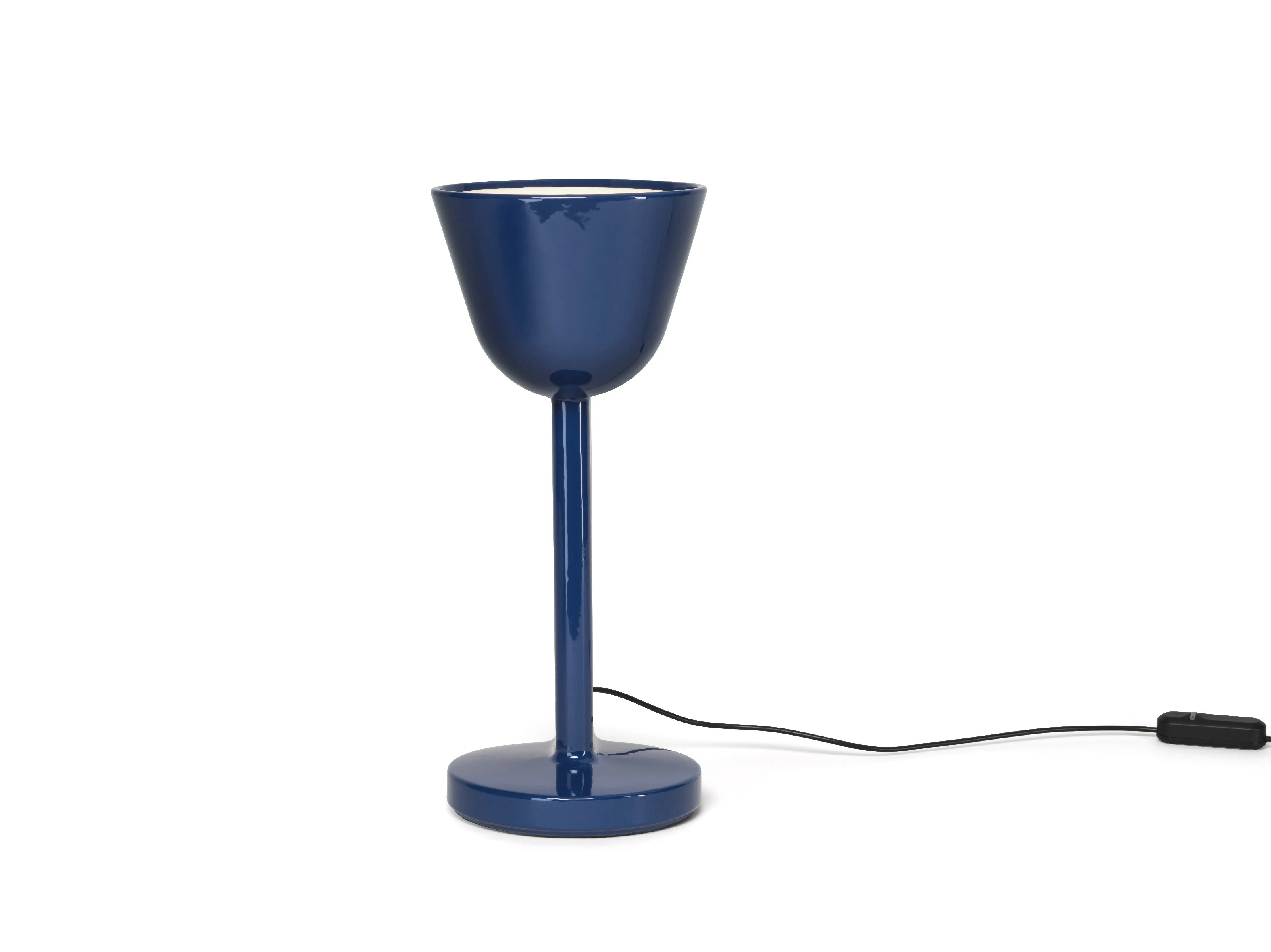 Flos Céramique Table Lamp Up, Navy Blue