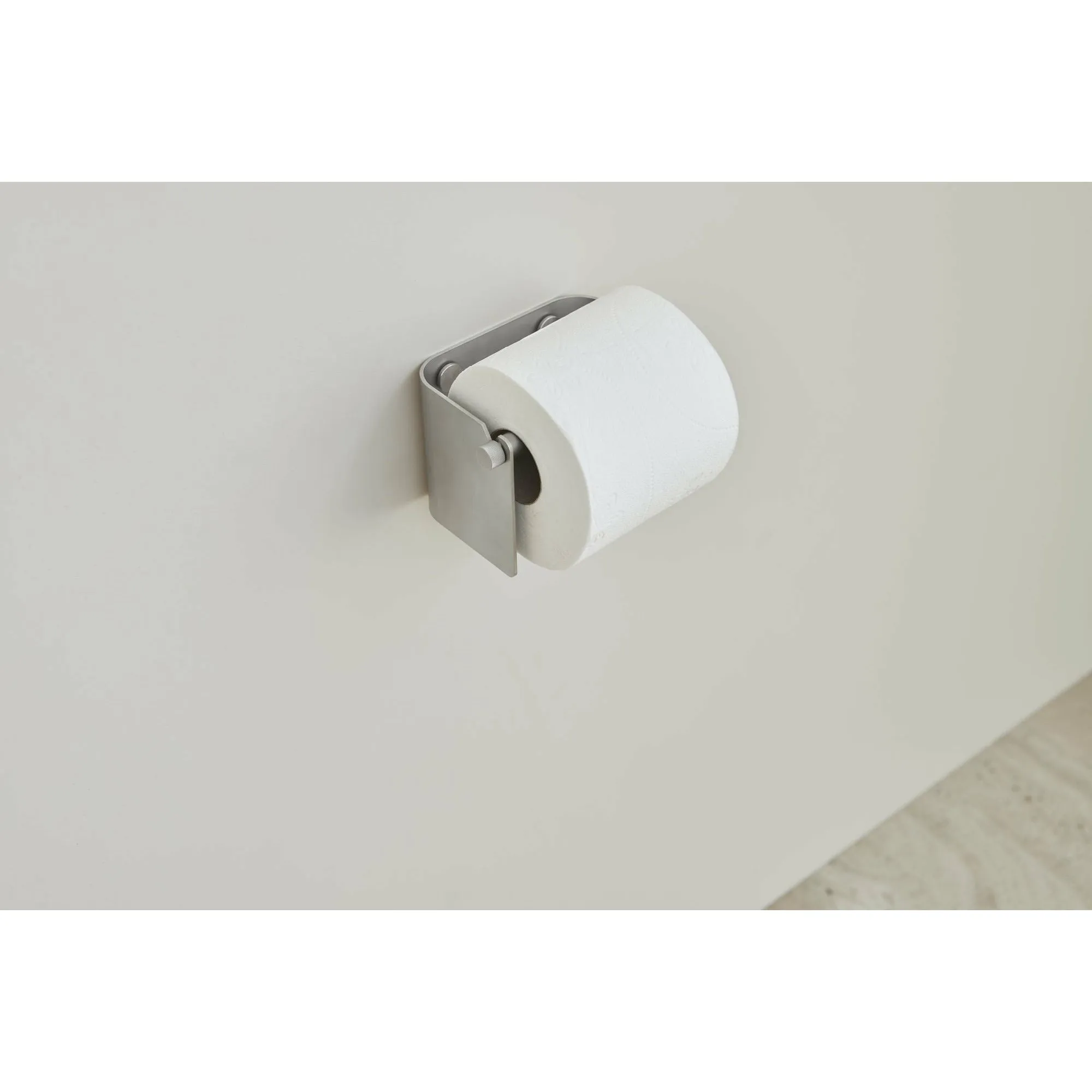 Form & Refine Arc Toilet Roll Holder. Steel