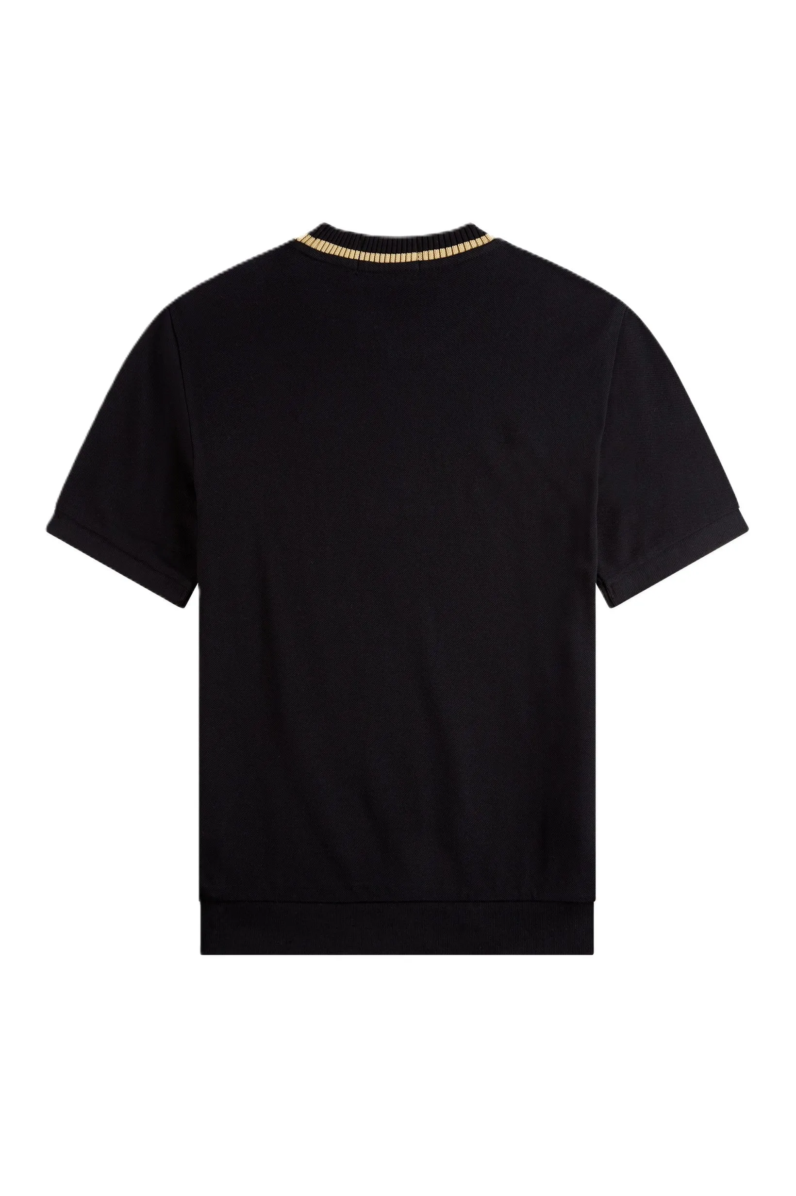 Fred Perry CN Pique SS Tee Black