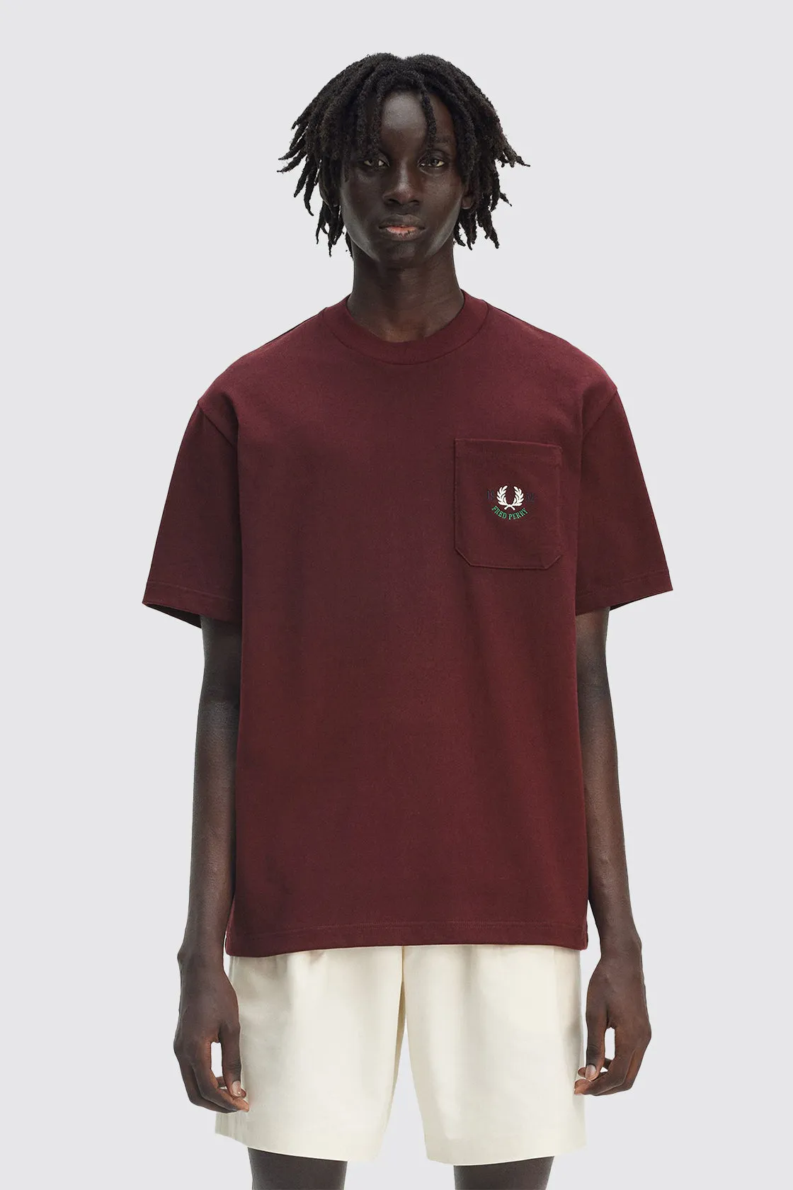 Fred Perry Relaxed 1952 T-Shirt Oxblood