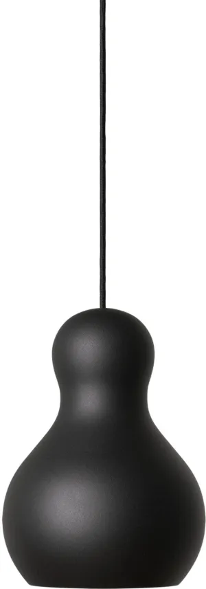 Fritz Hansen Calabash Suspension Lamp ø16 Cm, Black Meteor