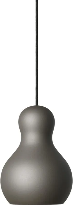 Fritz Hansen Calabash Suspension Lamp ø16 Cm, Grey Meteor