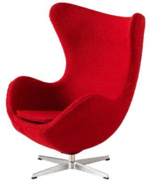 Fritz Hansen Miniature Chair Egg™, Red