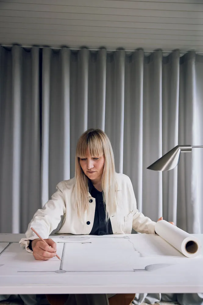 Fritz Hansen Ms021 Table Lamp, Black Pvd