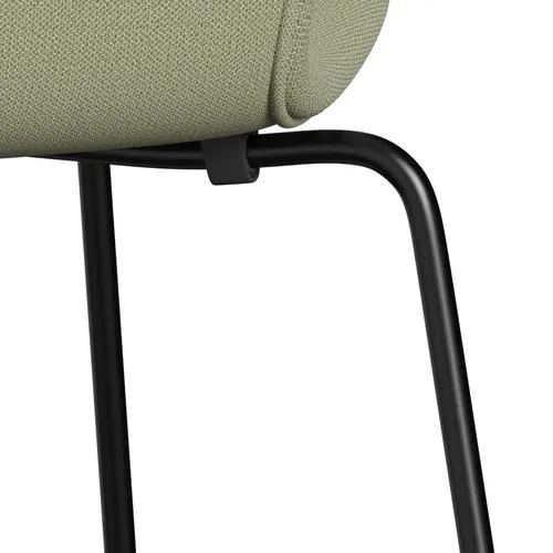 Fritz Hansen Series 7™ Chair Full Upholstery, Black/Capture Soft Green