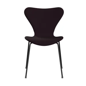 Fritz Hansen Series 7™ Chair Full Upholstery, Black/Diablo Plum