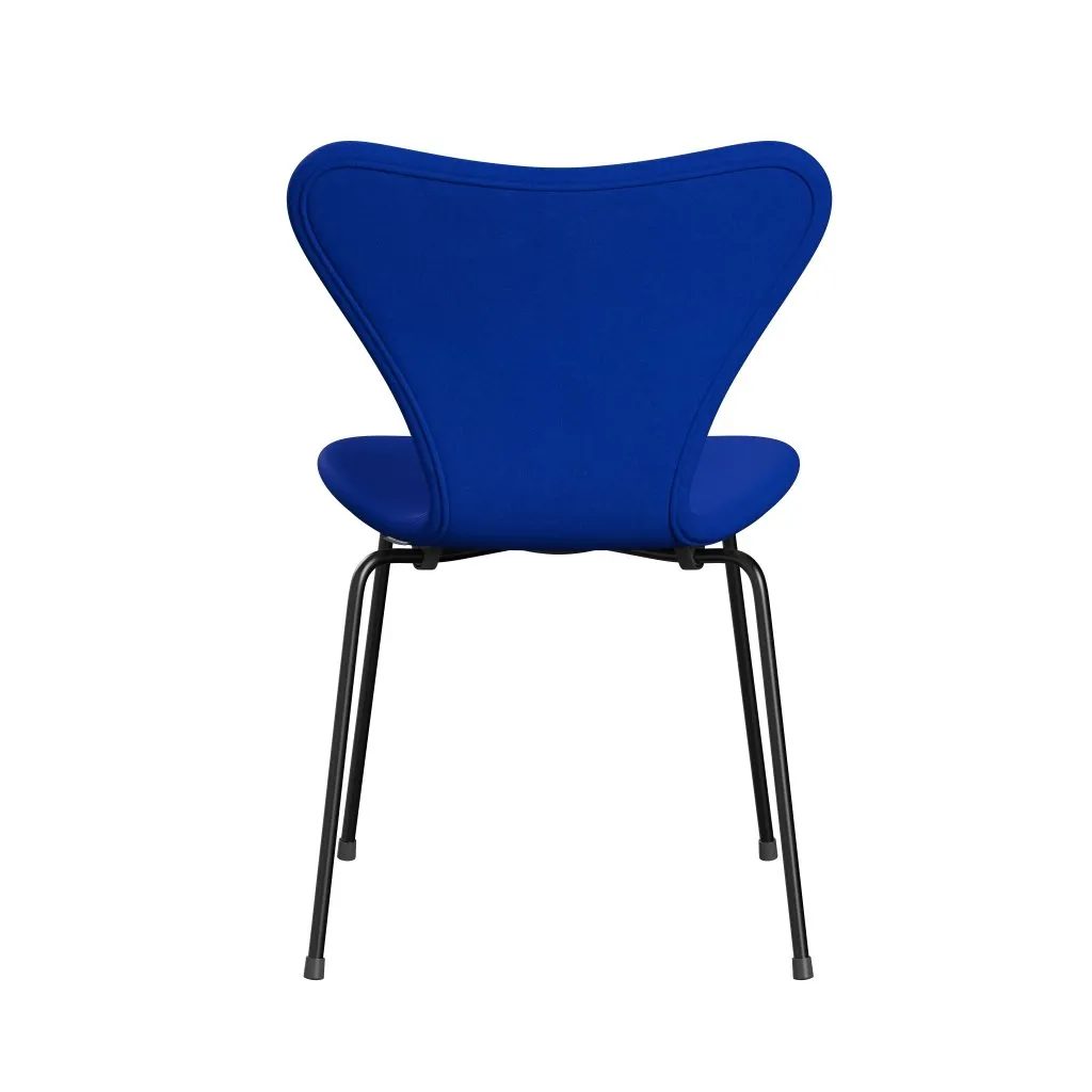 Fritz Hansen Series 7™ Chair Full Upholstery, Black/Divina Blue