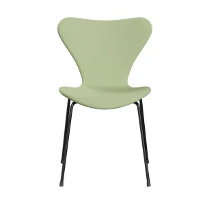 Fritz Hansen Series 7™ Chair Full Upholstery, Black/Divina Light Yellow