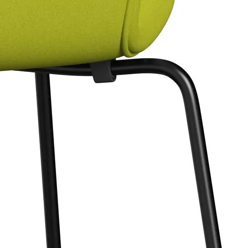 Fritz Hansen Series 7™ Chair Full Upholstery, Black/Divina Lime