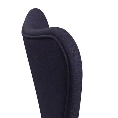 Fritz Hansen Series 7™ Chair Full Upholstery, Black/Divina Md Dusty Blue