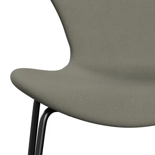 Fritz Hansen Series 7™ Chair Full Upholstery, Black/Fame Grey (F61136)