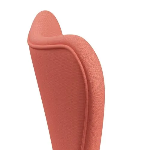 Fritz Hansen Series 7™ Chair Full Upholstery, Black/Fame Pink Light