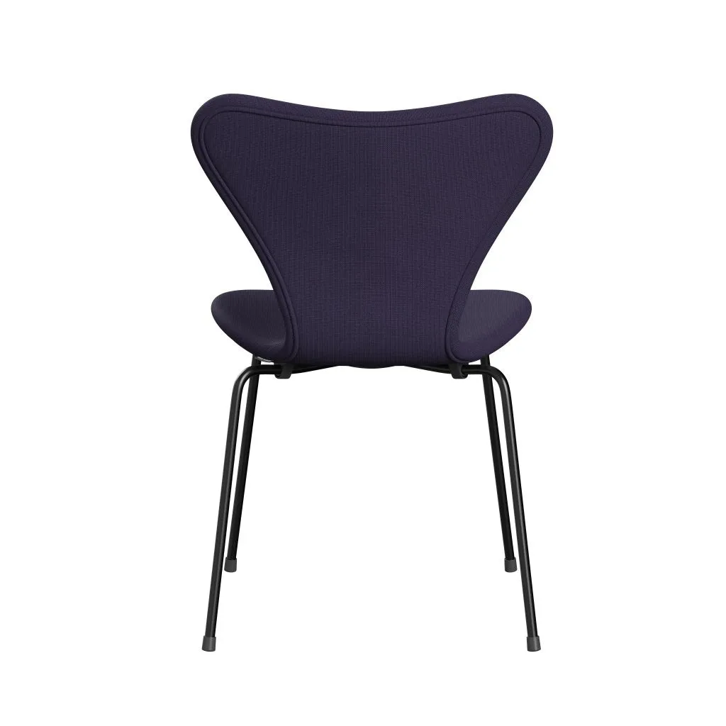 Fritz Hansen Series 7™ Chair Full Upholstery, Black/Fame Violet Dark