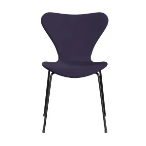 Fritz Hansen Series 7™ Chair Full Upholstery, Black/Fame Violet Dark