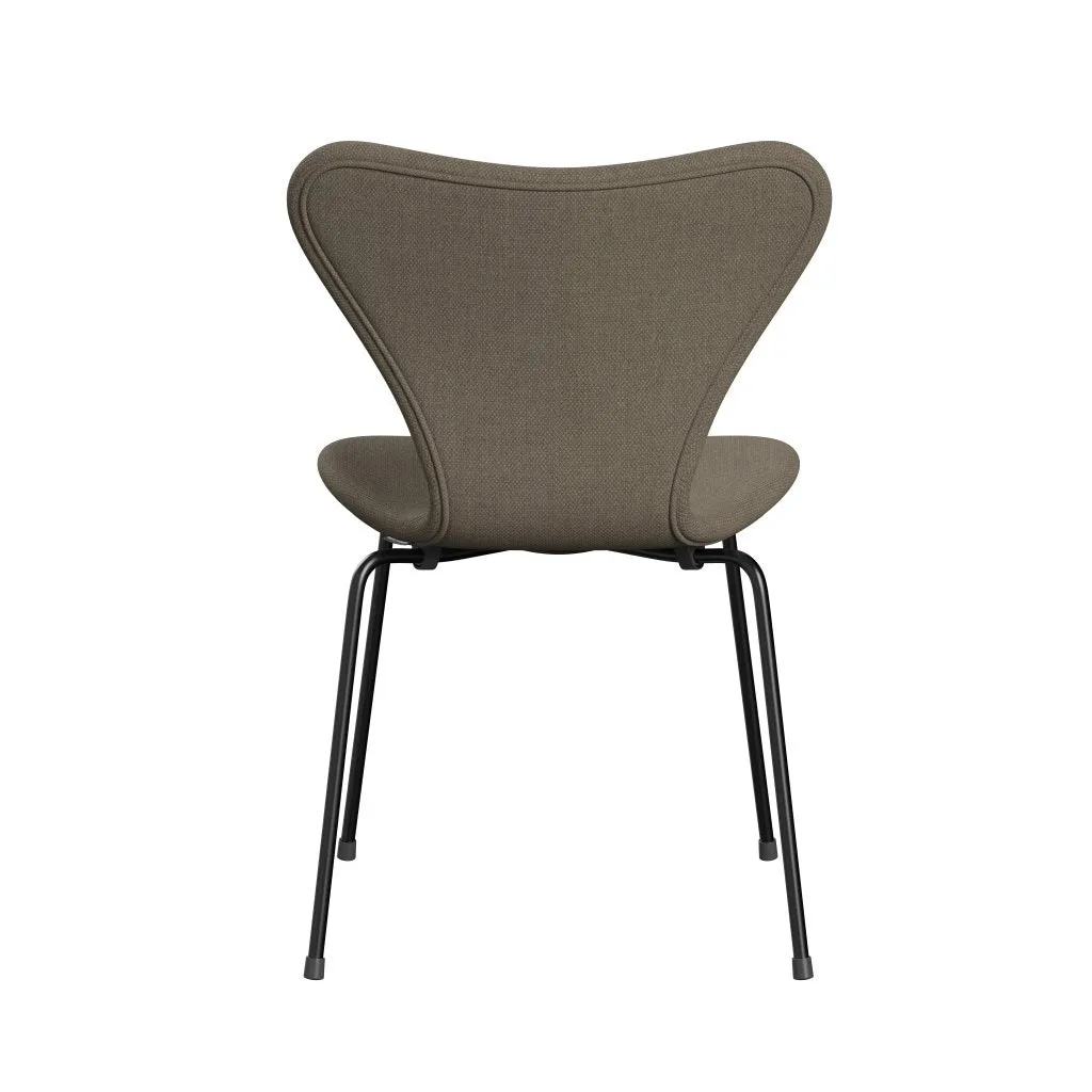 Fritz Hansen Series 7™ Chair Full Upholstery, Black/Fiord Brown/Stone